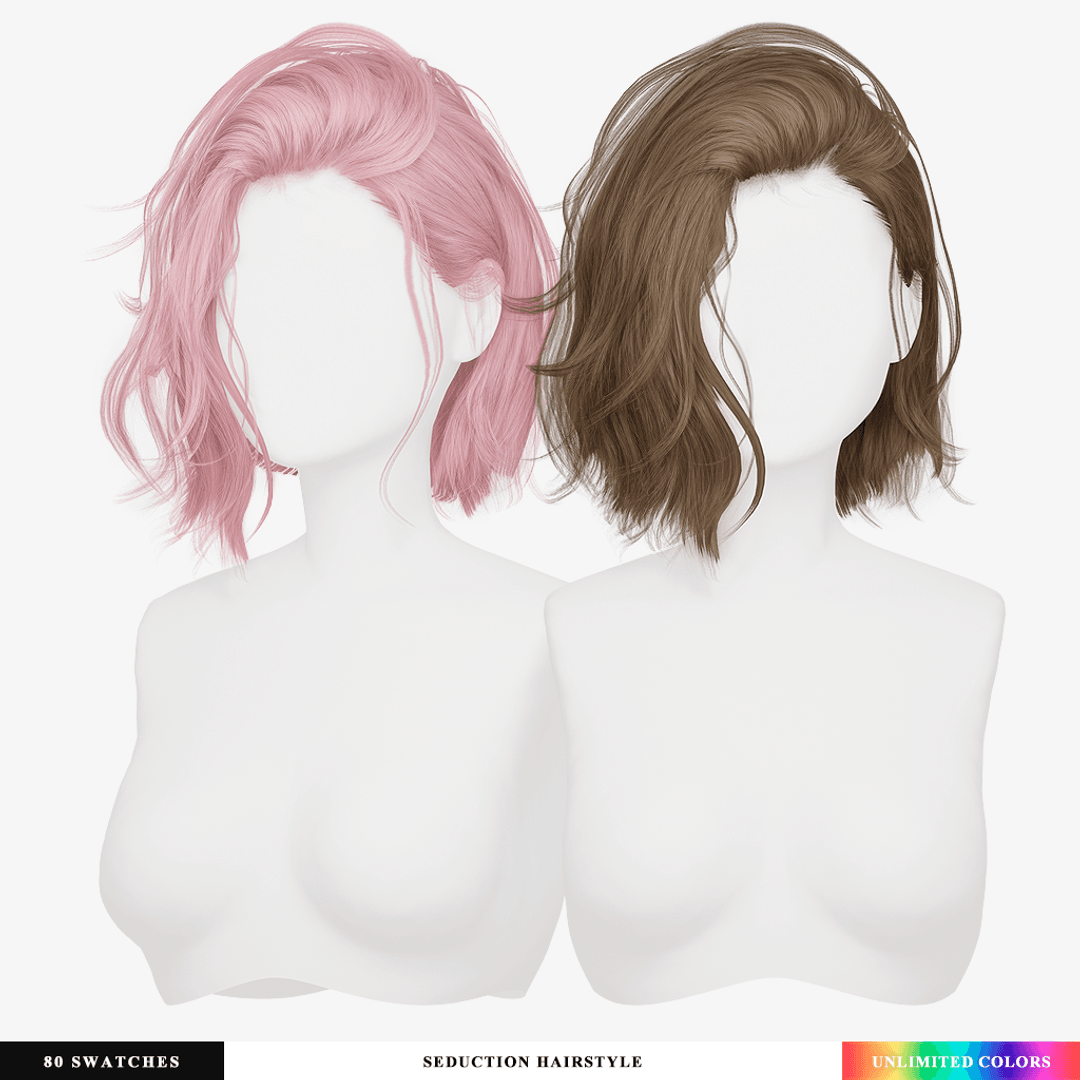 Скриншот мода Прическа Seduction Hairstyle